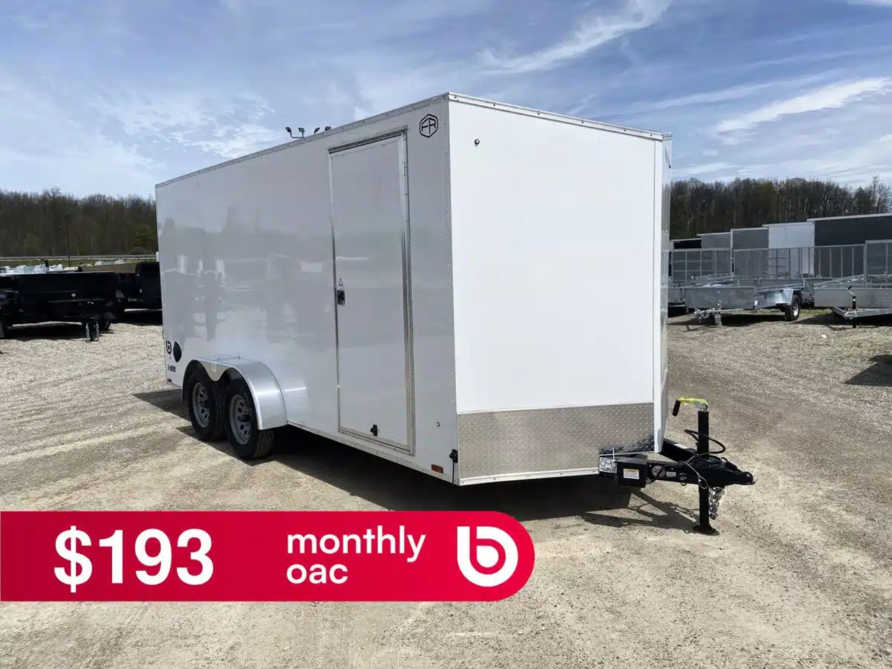 2027 Forest River STEEL CARGO TRAILER Remorque cargo