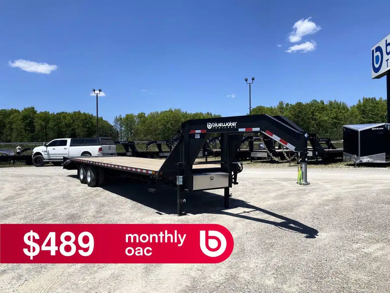 2026 Canada Trailers PREMIUM GOOSENECK TRAILER Remorque - Plateforme