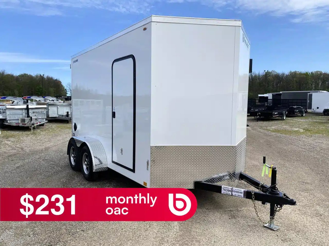 2027 Legend STEEL CYCLONE Trailer