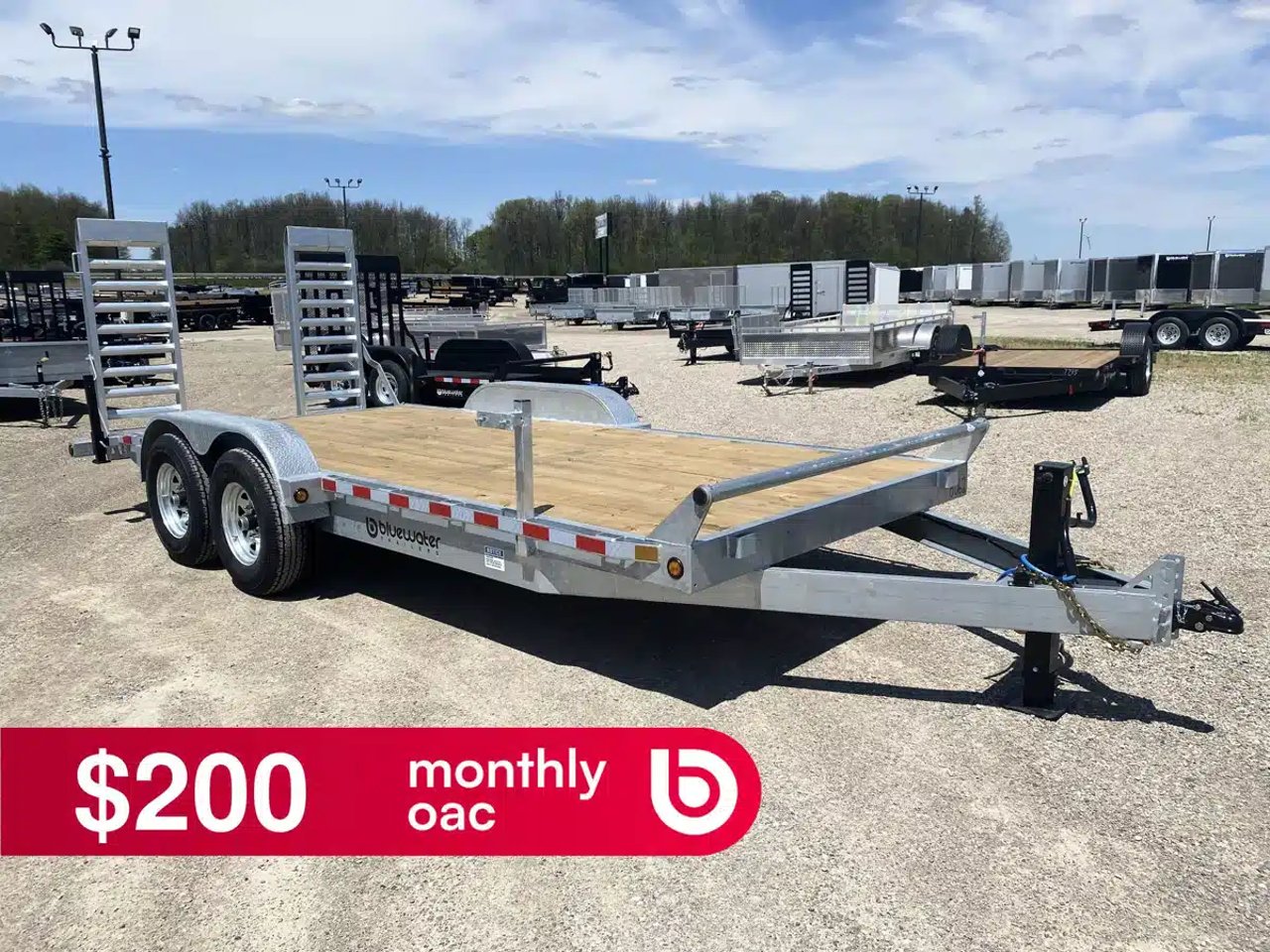 2026 Canada Trailers GALVANIZED EQUIPMENT HAULER TRAILER Remorque - Porte-voiture