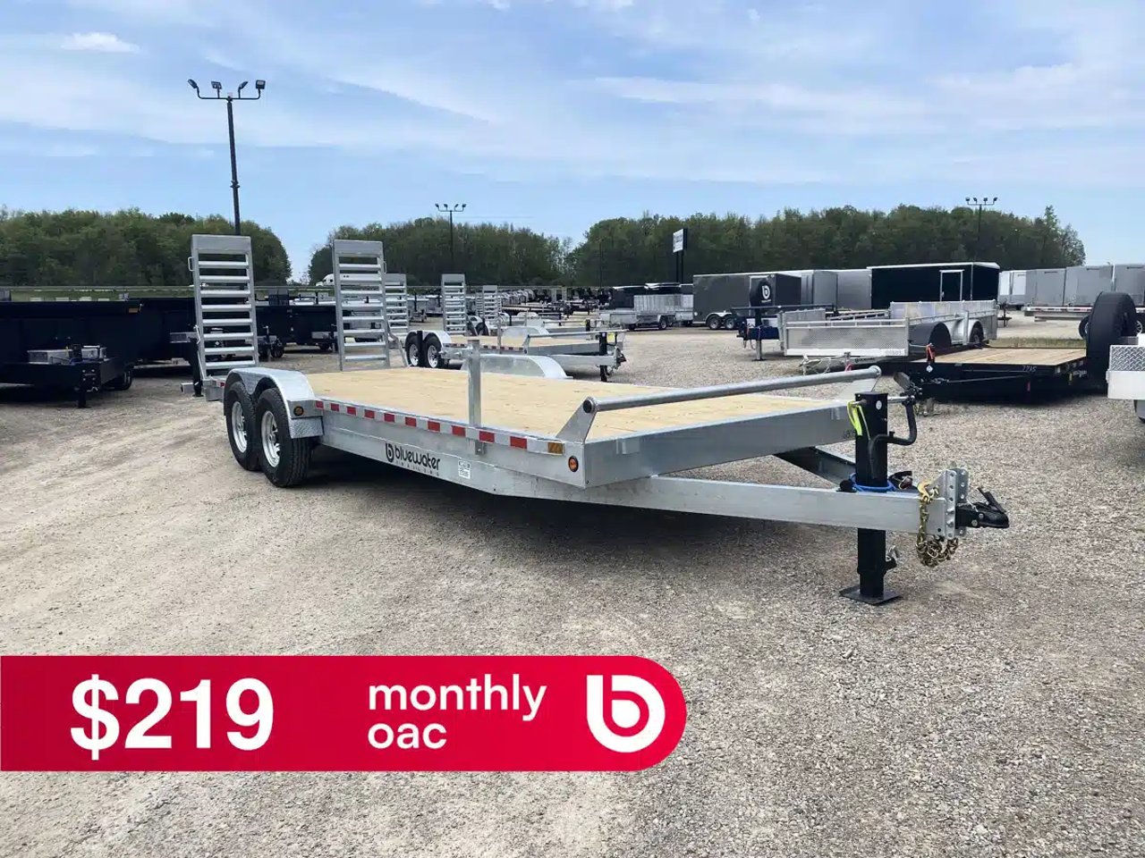 2026 Canada Trailers GALVANIZED EQUIPMENT HAULER TRAILER Remorque - Porte-voiture