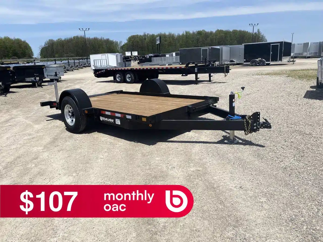 2026 Canada Trailers SINGLE AXLE GRAVITY TILT TRAILERS Remorque - Plateforme basculante