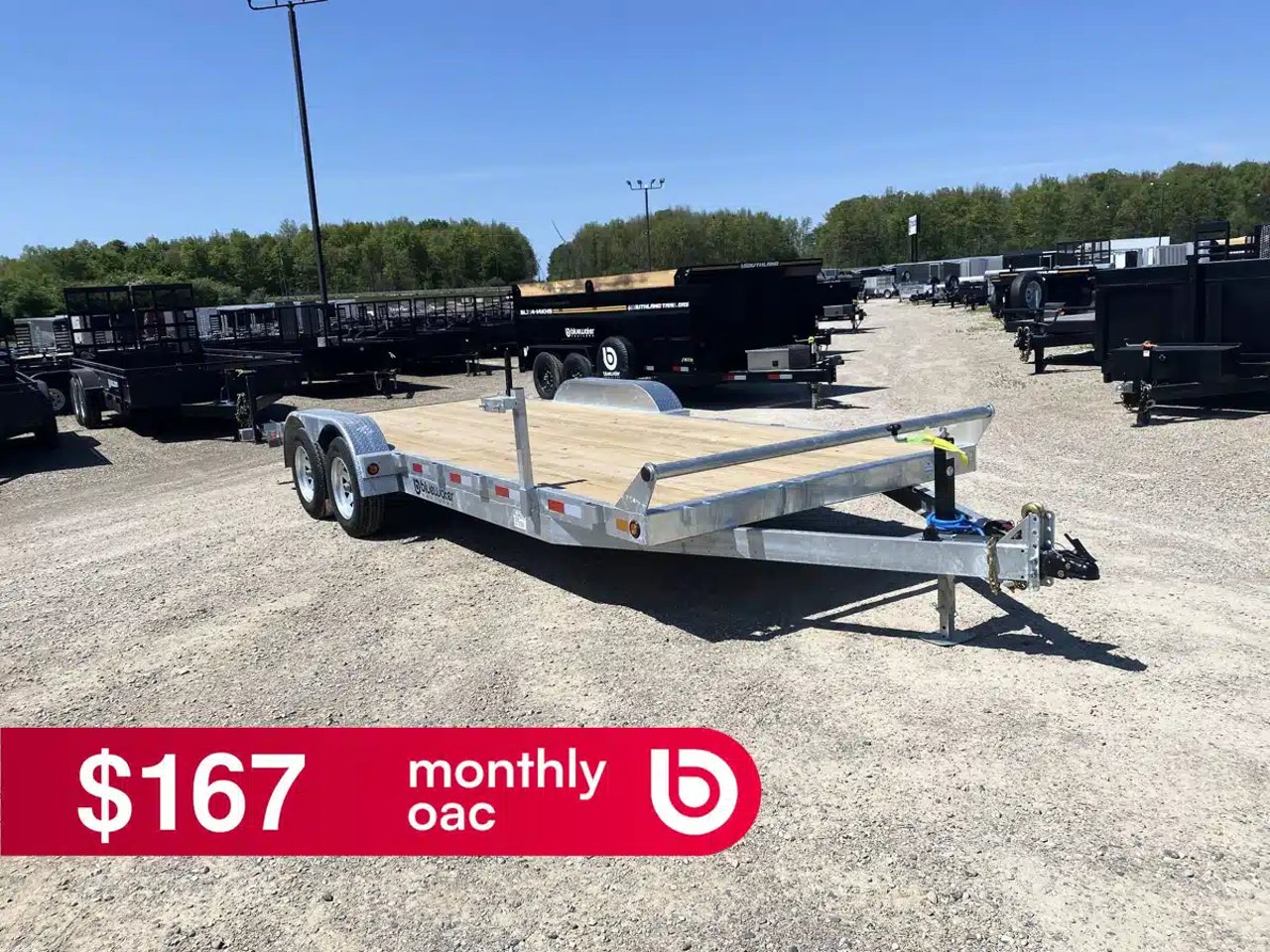 2026 Canada Trailers GALVANIZED CAR HAULER TRAILER Remorque - Porte-voiture