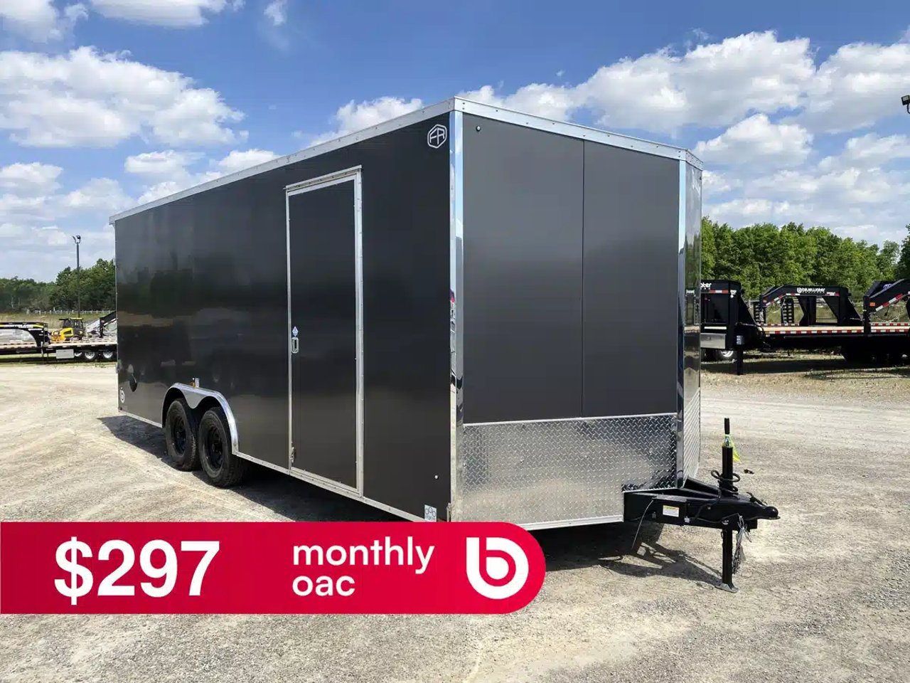 2027 Forest River BLUEWATER X STEEL CARHAULER TRAILER Remorque - Porte-voiture