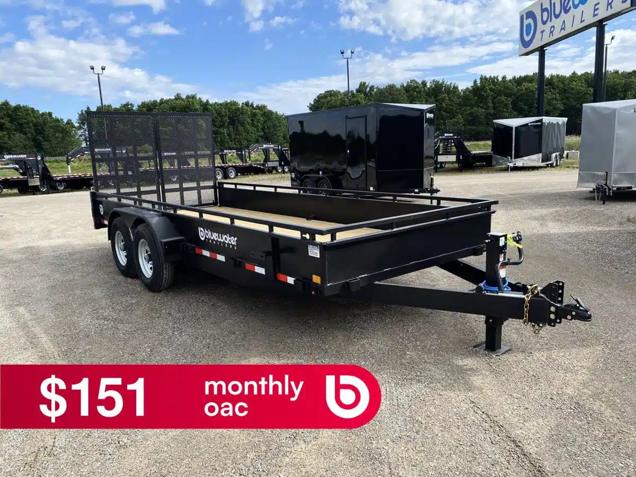 2026 Canada Trailers TANDEM AXLE UTILITY TRAILER remorque - utilitaire