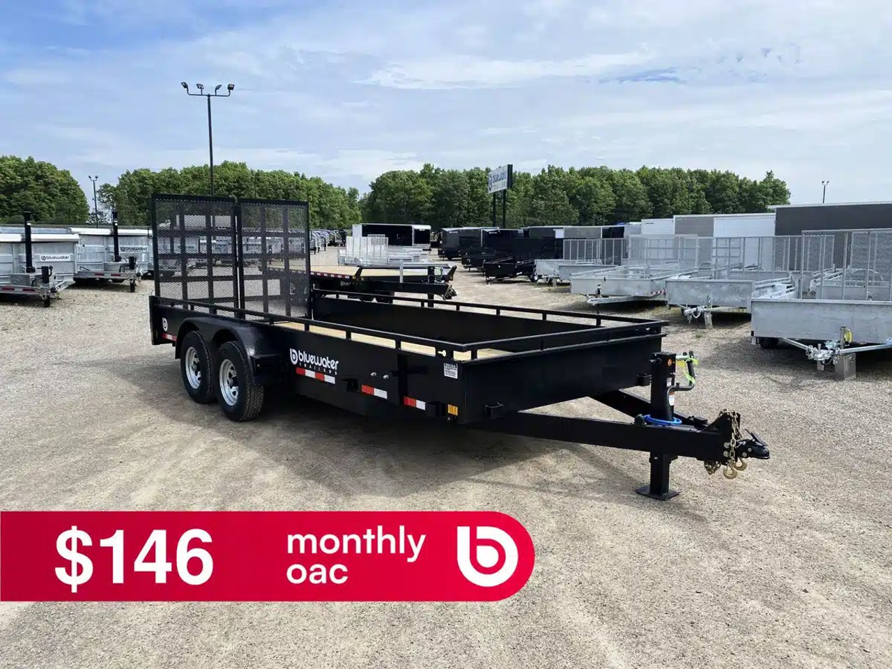 2026 Canada Trailers TANDEM AXLE UTILITY TRAILER remorque - utilitaire