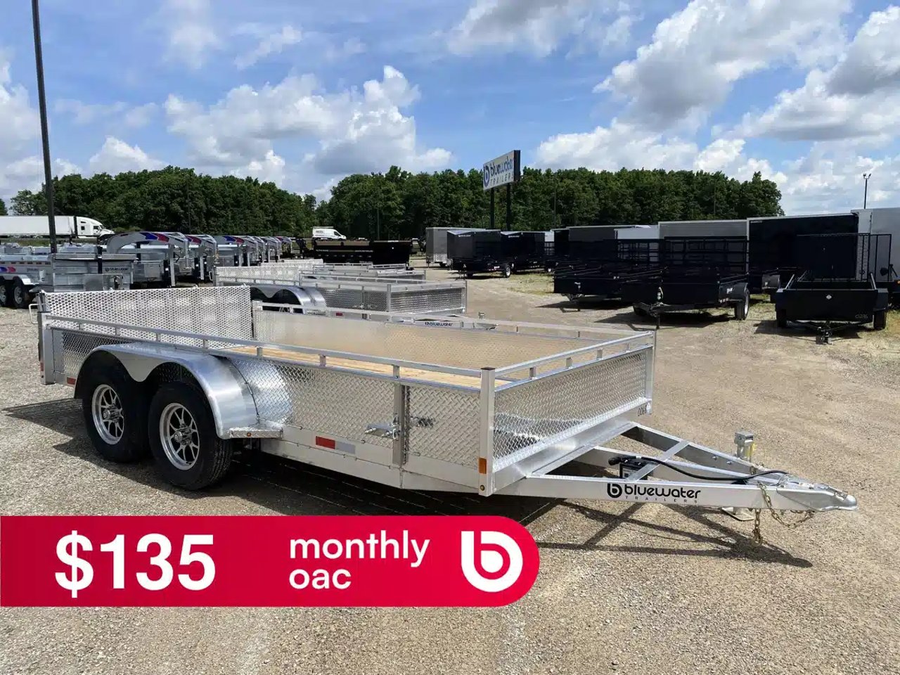 2027 Canadian Mennonite Built Tandem Axle Aluminum Utility Trailer remorque - utilitaire