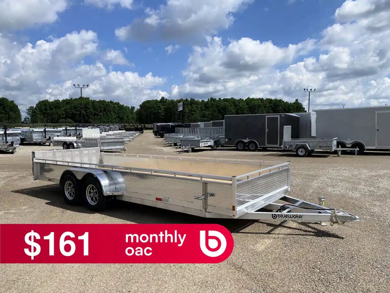 2027 Canadian Mennonite Built Tandem Axle Aluminum Utility Trailer remorque - utilitaire