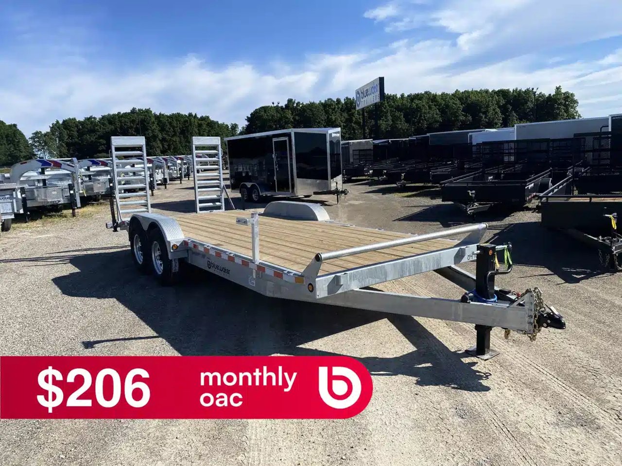 2027 Canada Trailers GALVANIZED EQUIPMENT HAULER TRAILER Remorque - Porte-voiture