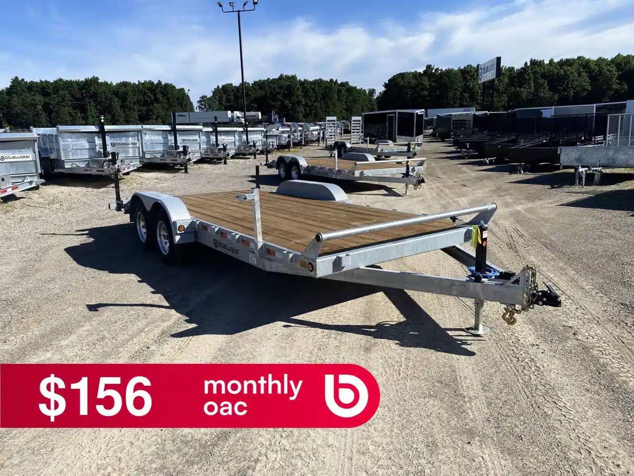 2027 Canada Trailers GALVANIZED CAR HAULER TRAILER Remorque - Porte-voiture