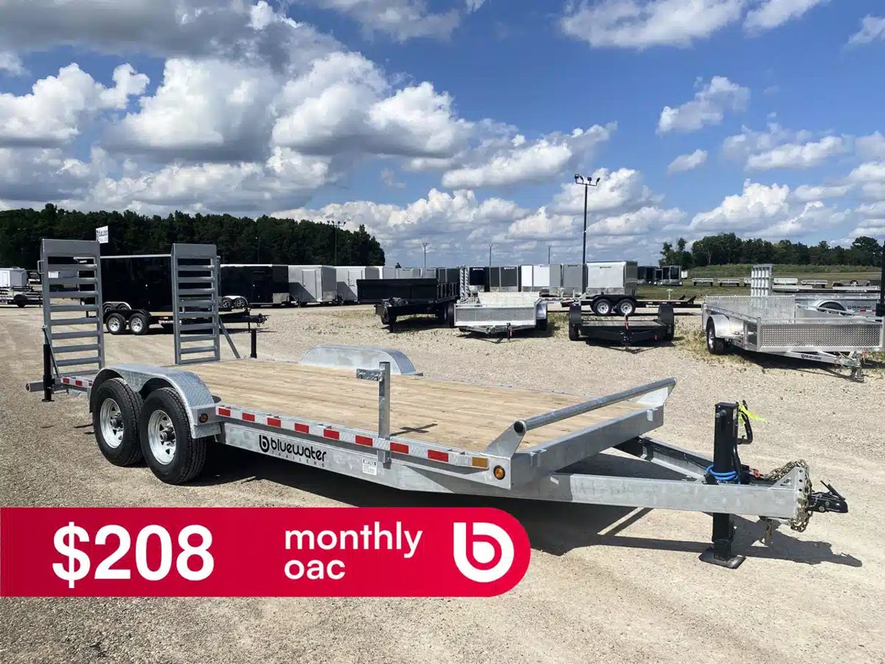 2027 Canada Trailers GALVANIZED EQUIPMENT HAULER TRAILER Remorque - Porte-voiture