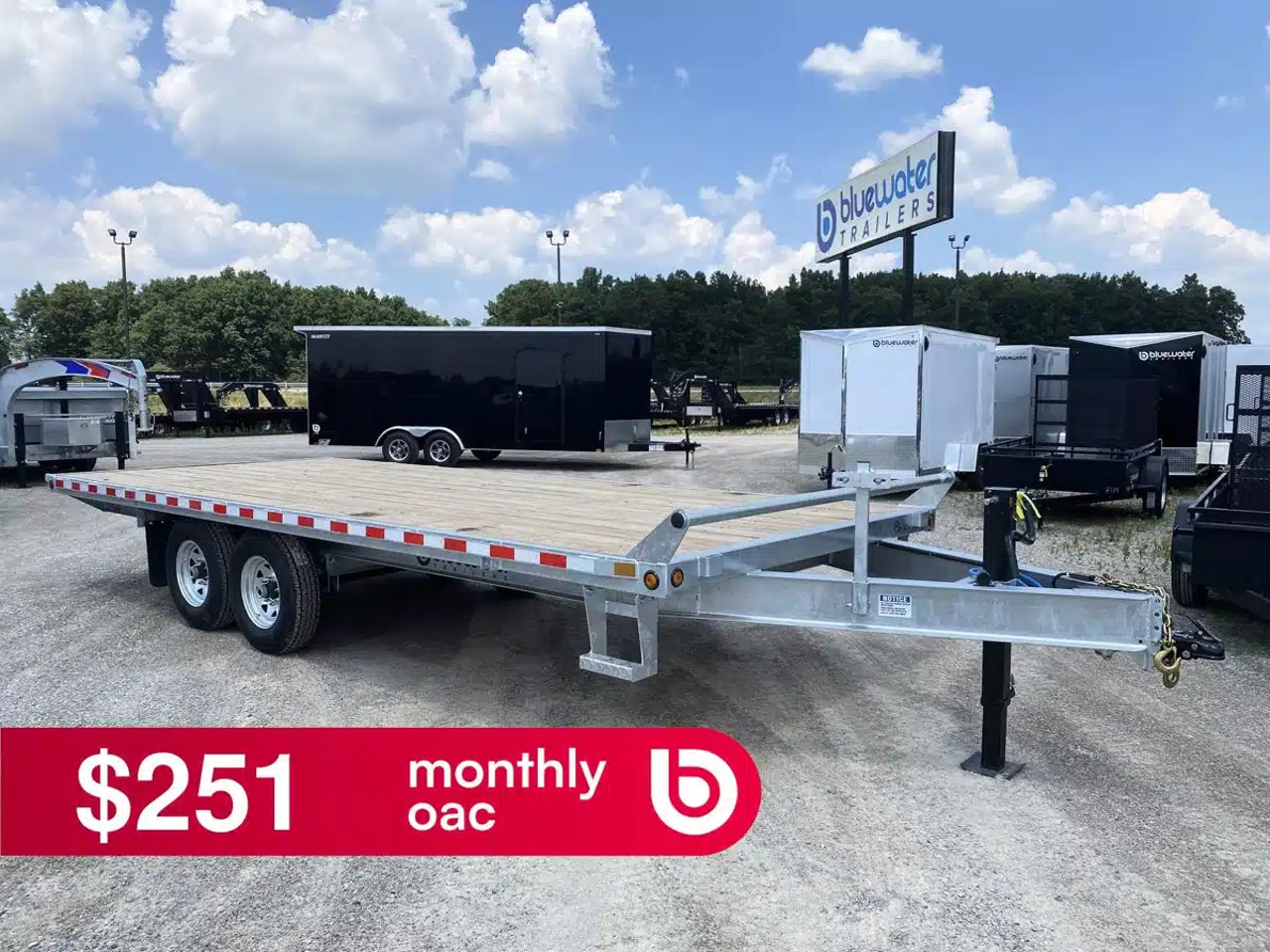 2027 Canada Trailers GALVANIZED PINTLE DECKOVER TRAILER Remorque - Plateforme