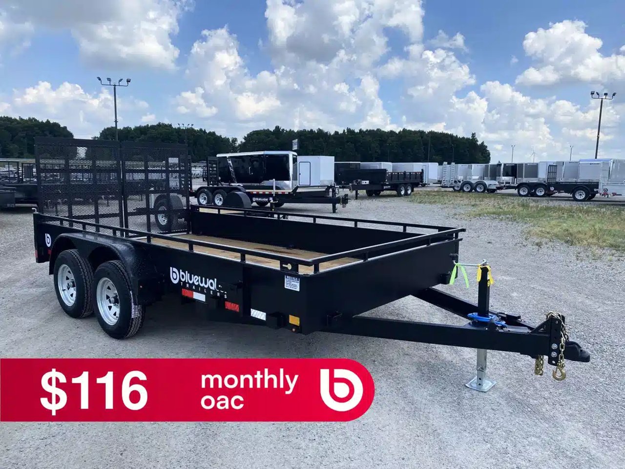 2027 Canada Trailers TANDEM AXLE UTILITY TRAILER remorque - utilitaire