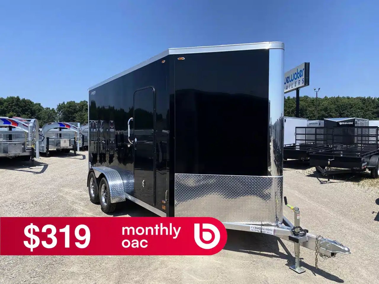 2027 Legend ALUMINUM V-NOSE Trailer