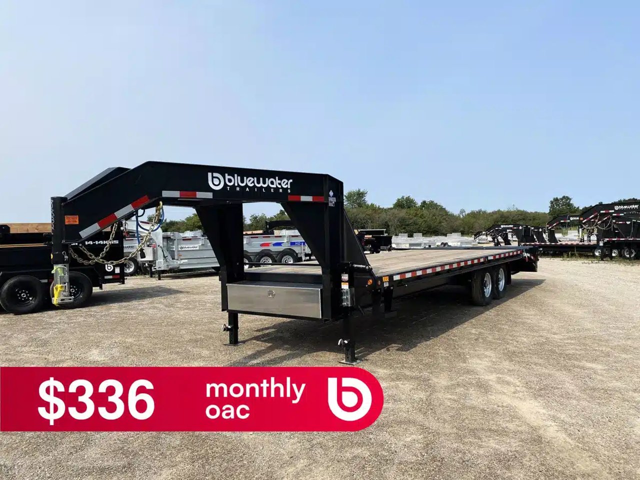 2027 Canada Trailers PREMIUM GOOSENECK TRAILER Remorque - Plateforme