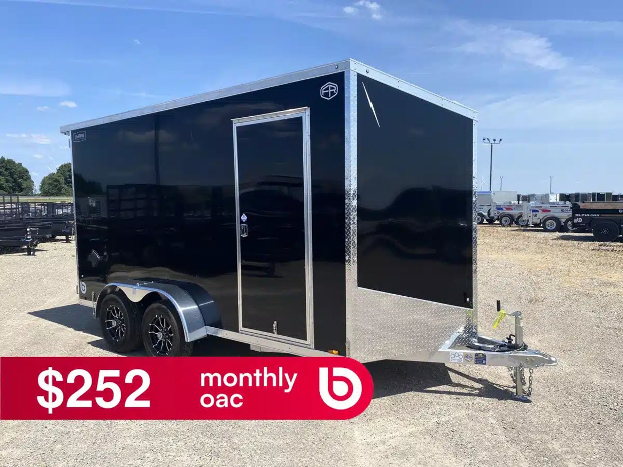 2027 Lightning Trailers Aluminum Lightning Cargo Trailer Remorque cargo