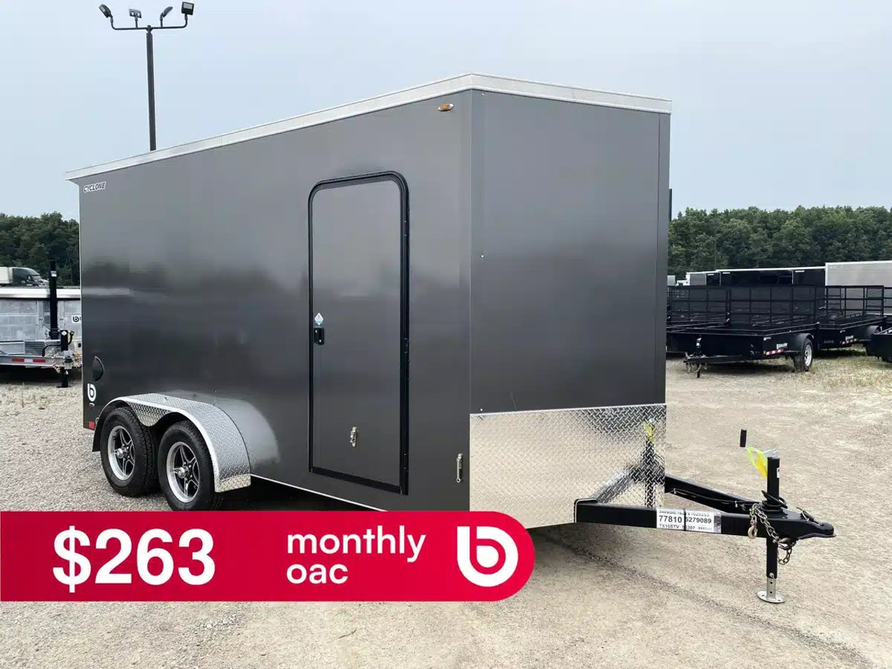 2027 Legend STEEL CYCLONE Trailer