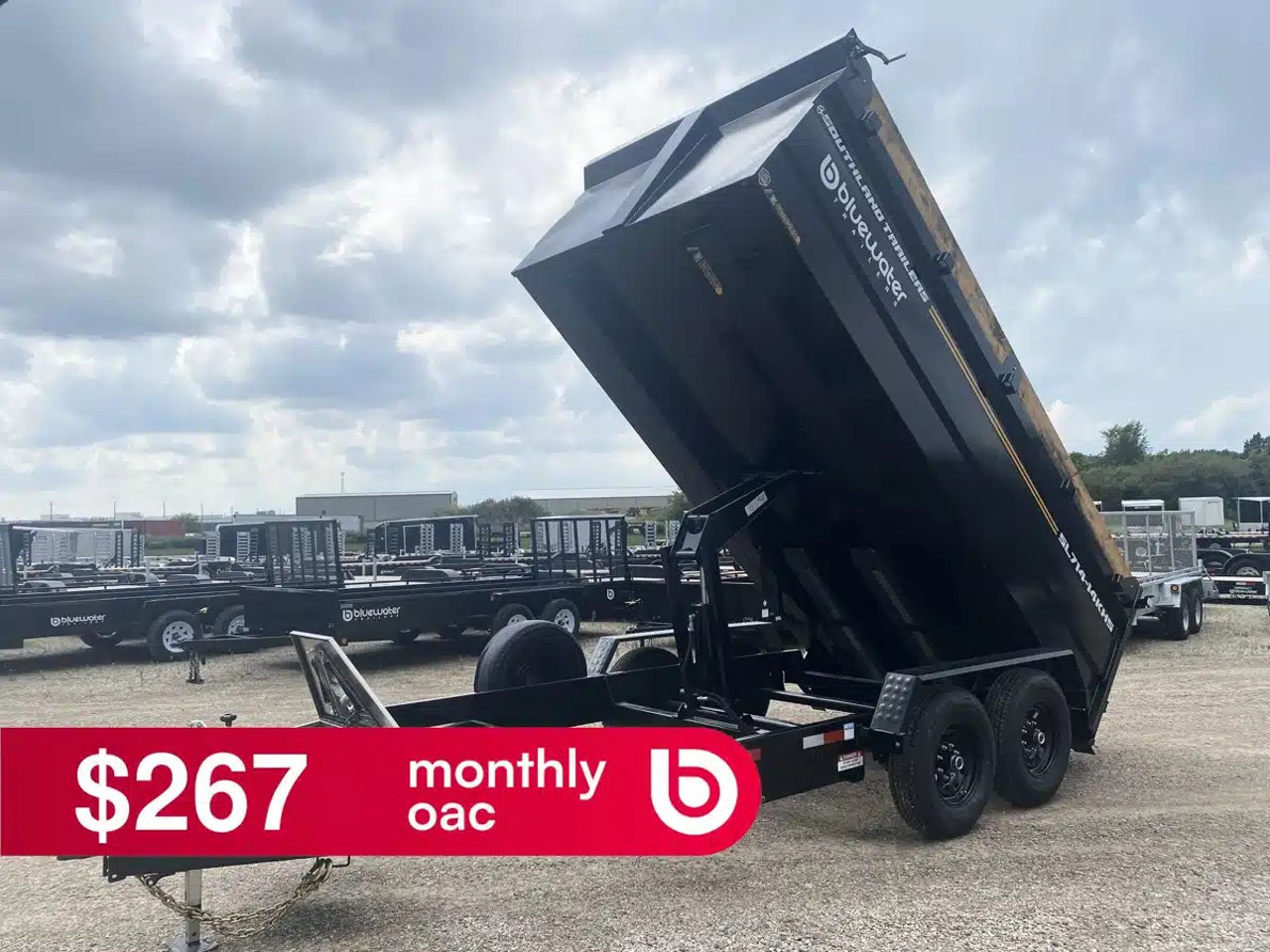 2026 Southland Trailers TANDEM AXLE HIGHSIDE DUMP TRAILER Remorque - Benne