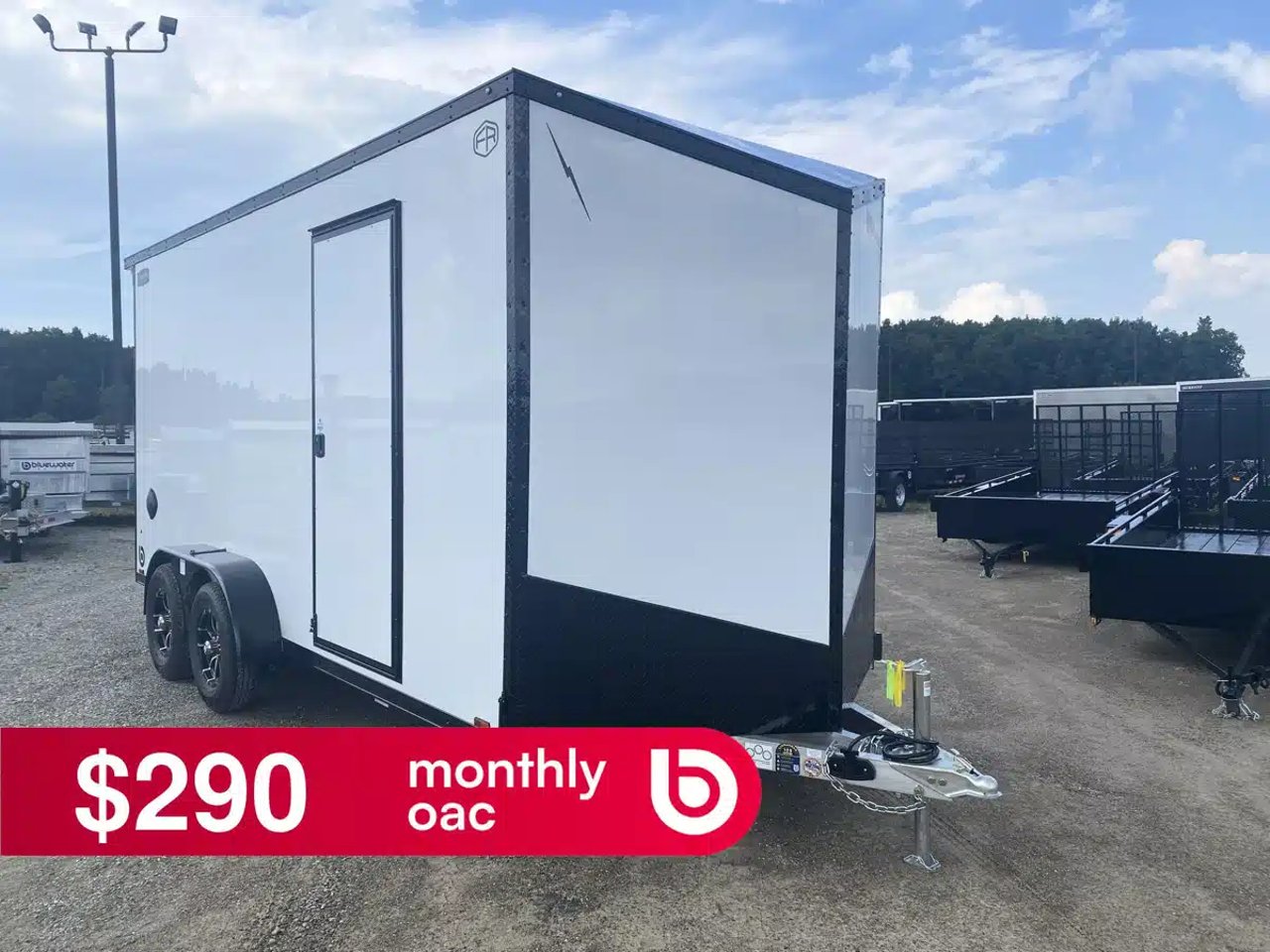 2027 Lightning Trailers Aluminum Lightning Cargo Trailer Remorque cargo