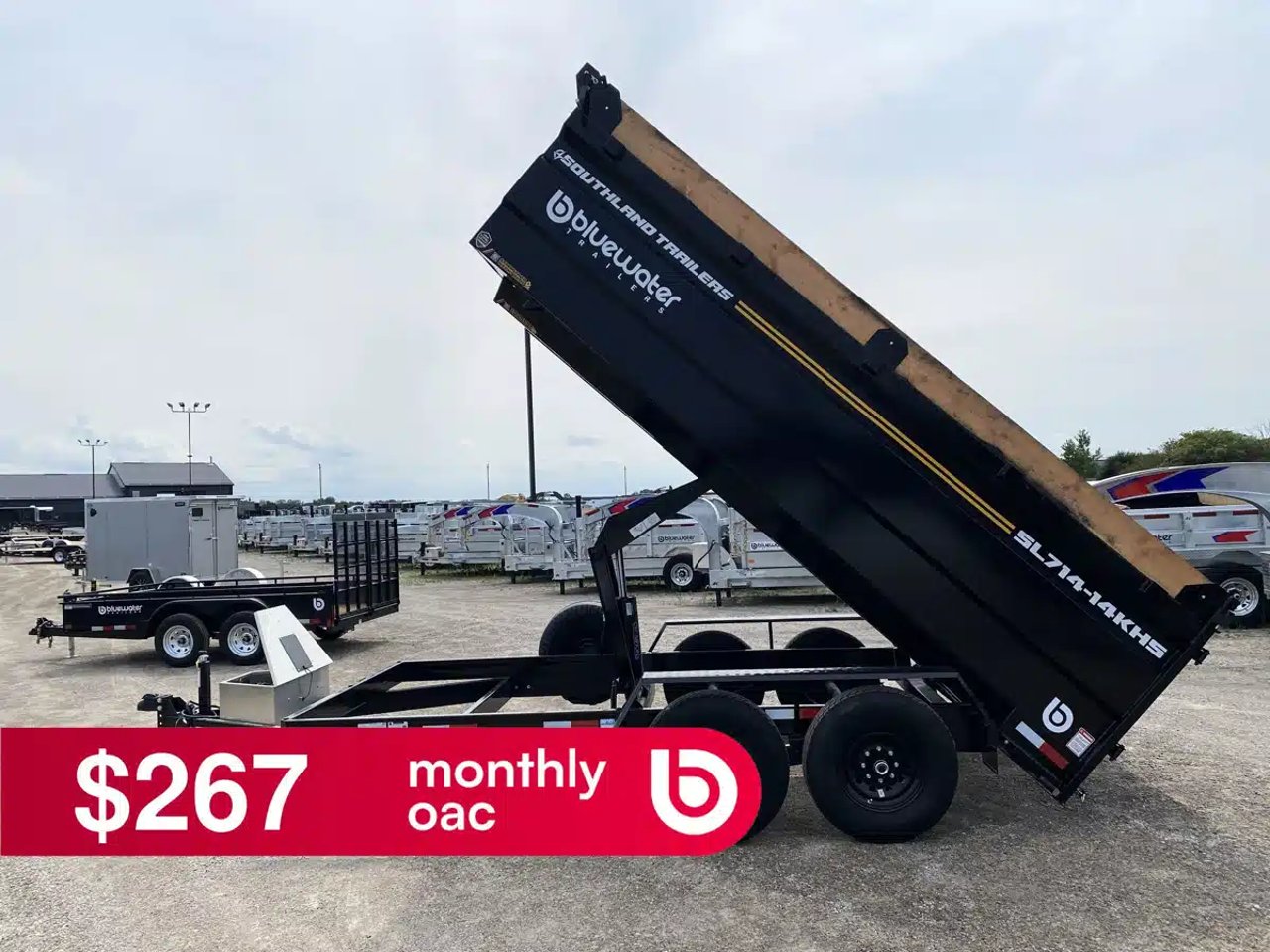 2026 Southland Trailers TANDEM AXLE HIGHSIDE DUMP TRAILER Remorque - Benne