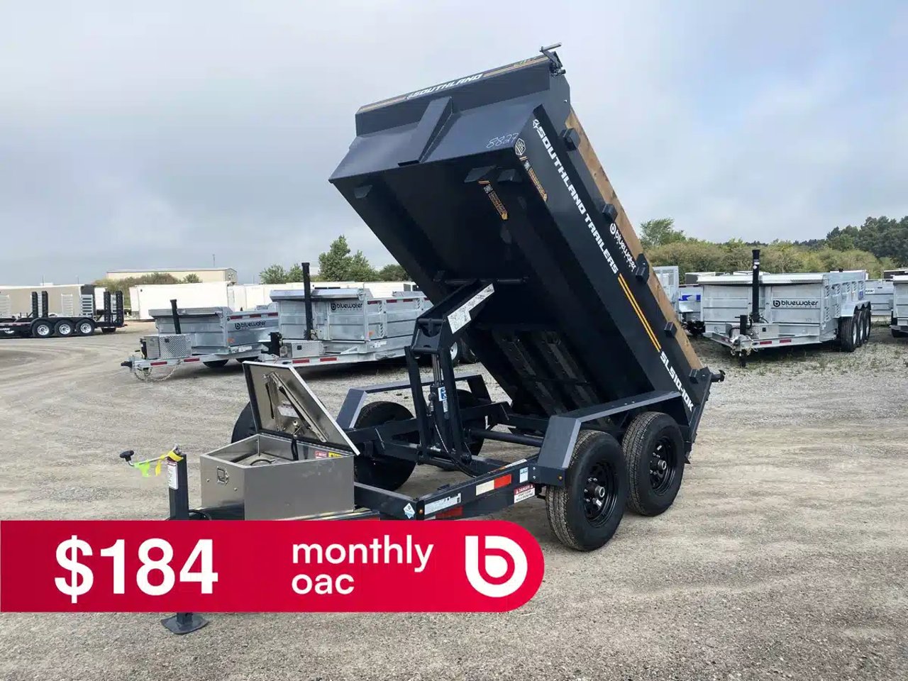 2026 Southland Trailers Tandem Axle Dump Trailer 11,440 lb Remorque - Benne