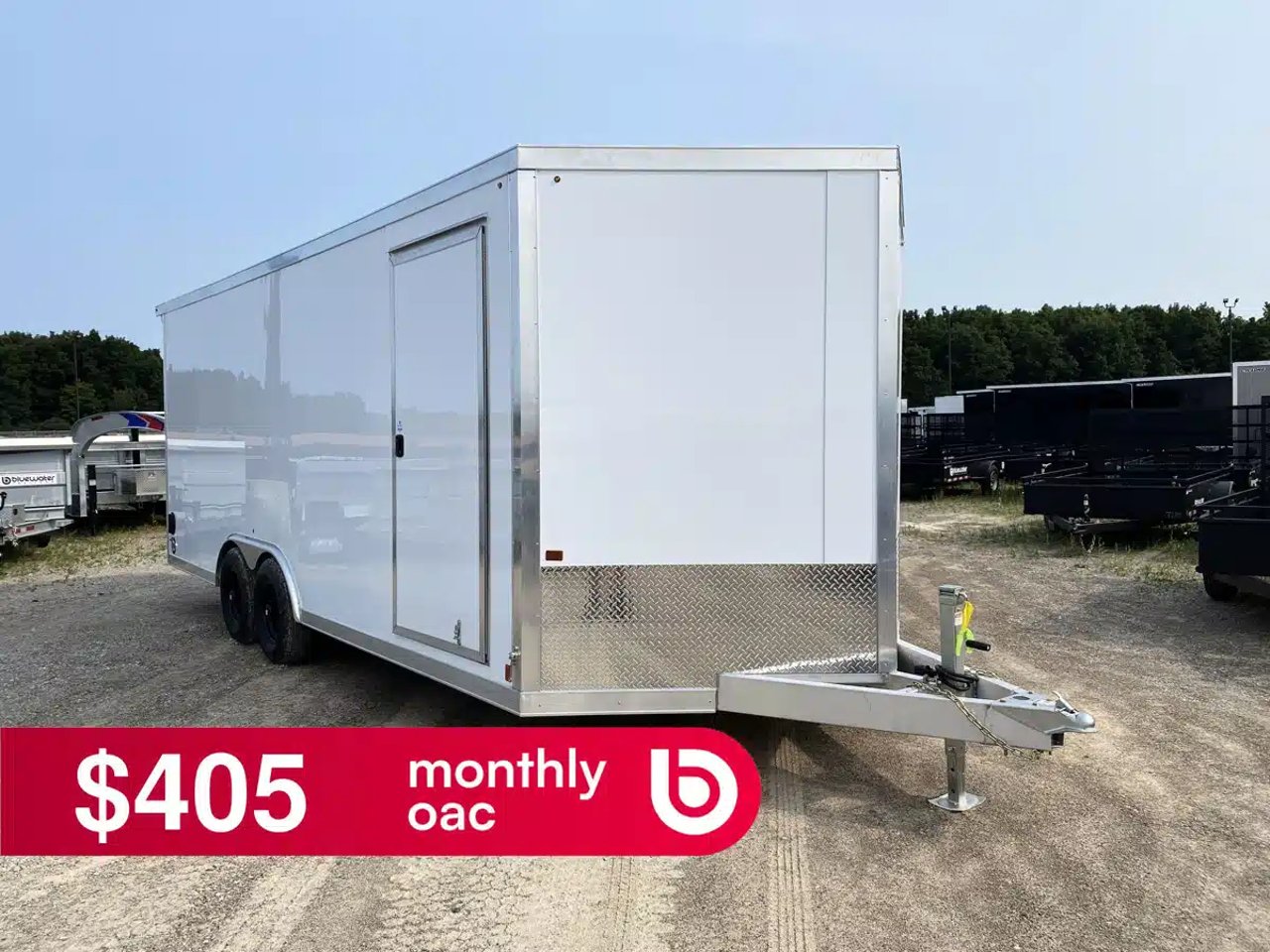2027 Canadian Mennonite Built Aluminum Enclosed Carhauler Trailer Remorque - Porte-voiture