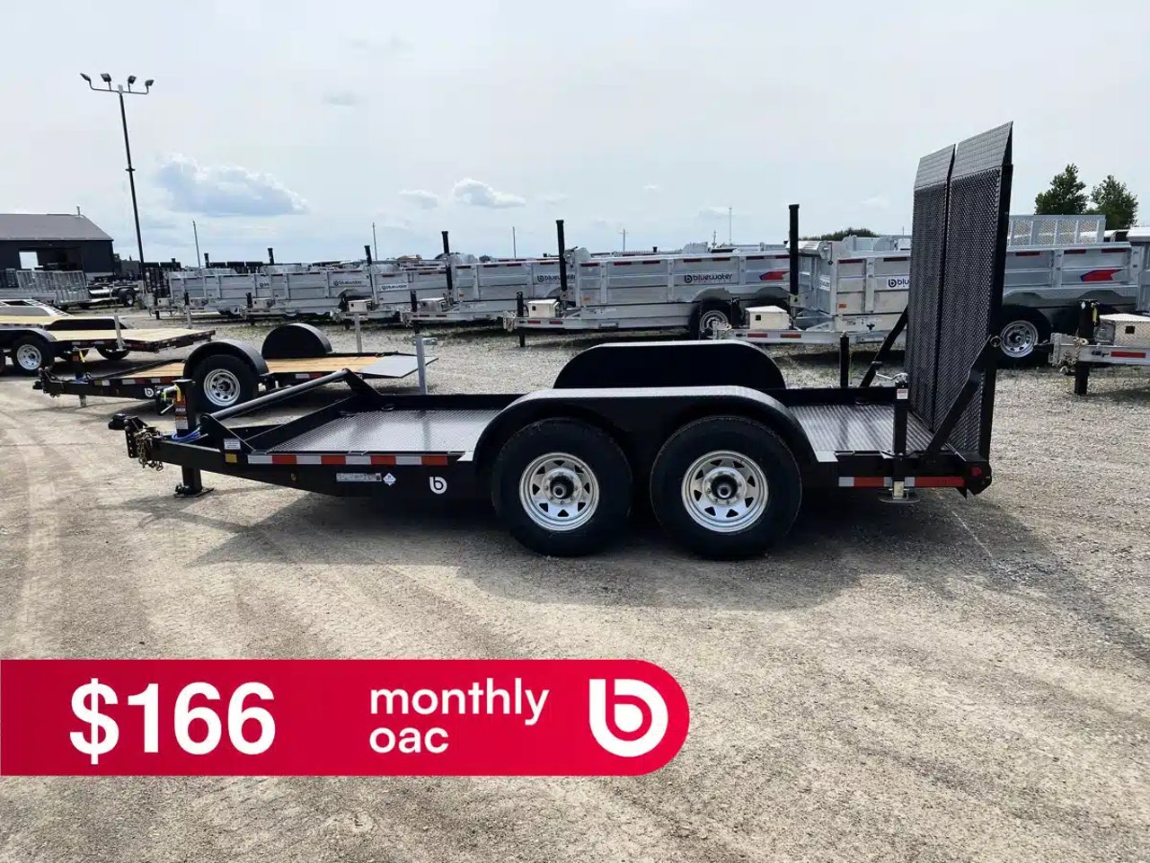 2027 Canada Trailers LOW INCLINE SCISSOR LIFT Trailer