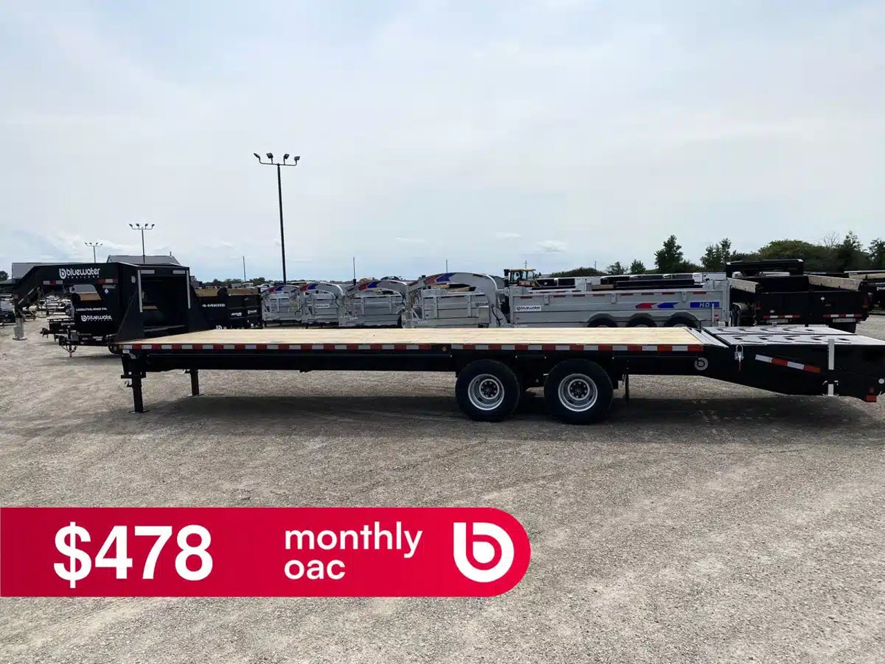 2027 Canada Trailers PREMIUM GOOSENECK TRAILER Remorque - Plateforme