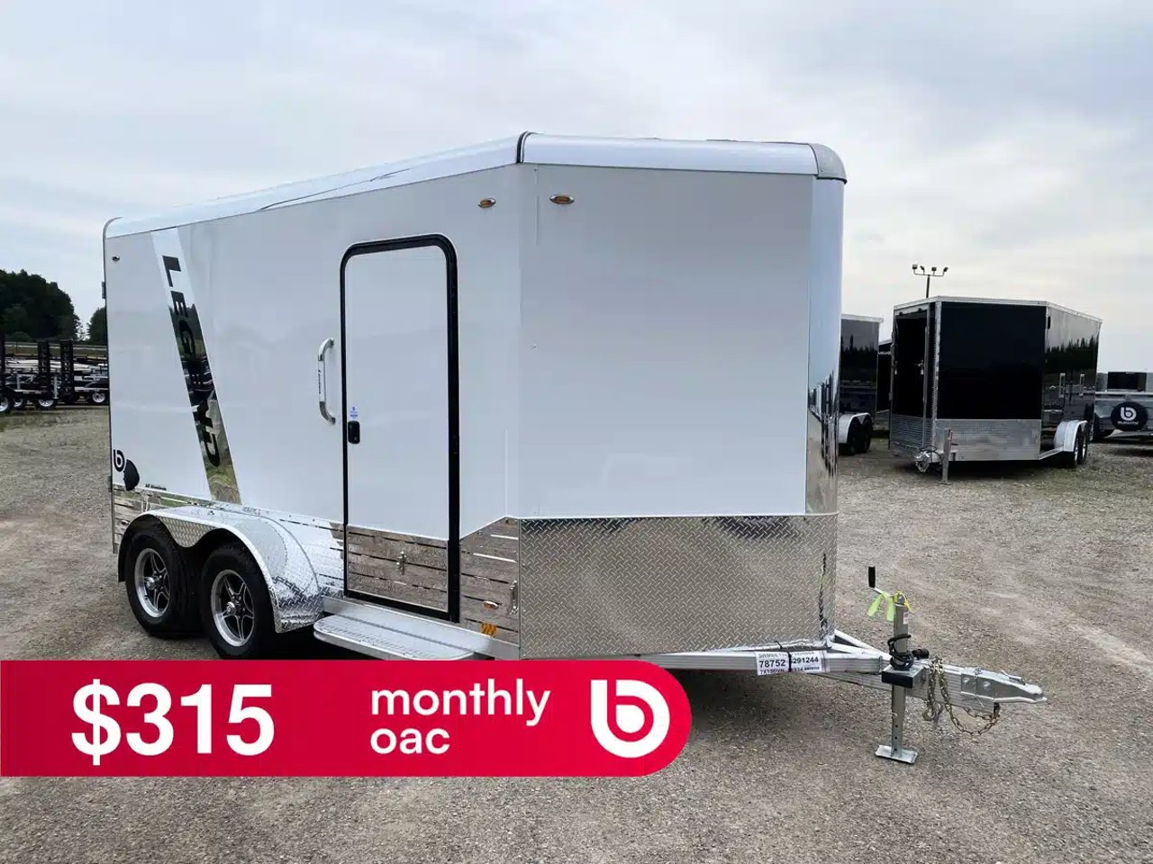 2027 Legend ALUMINUM V-NOSE Trailer
