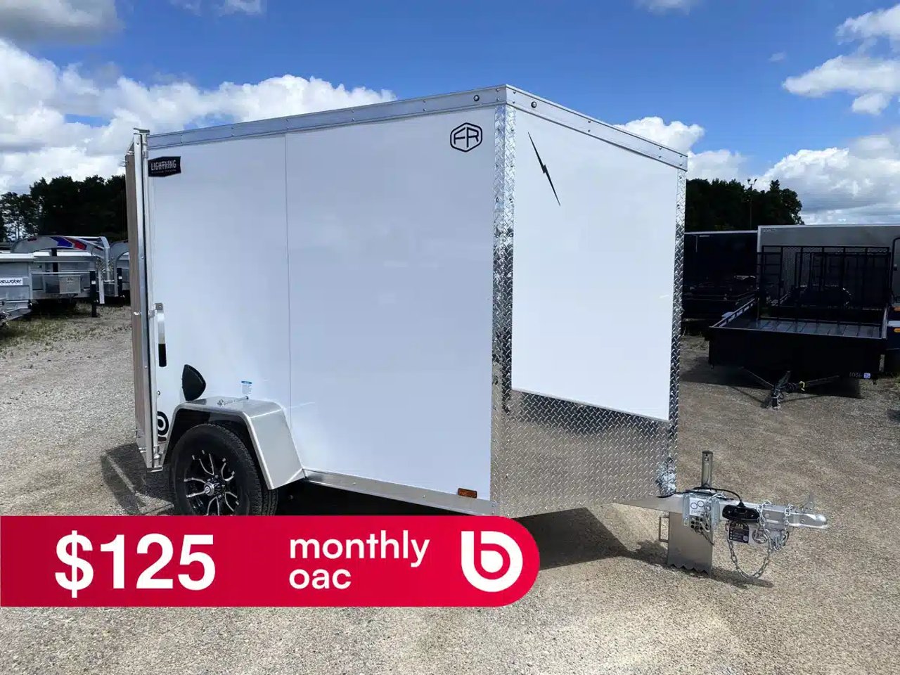 2027 Lightning Trailers Aluminum Lightning Cargo Trailer Remorque cargo