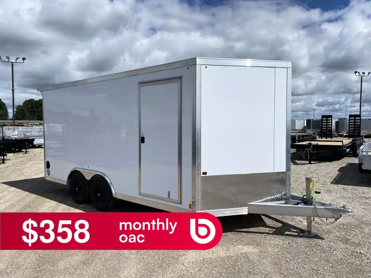 2027 Canadian Mennonite Built Aluminum Enclosed Carhauler Trailer Remorque - Porte-voiture