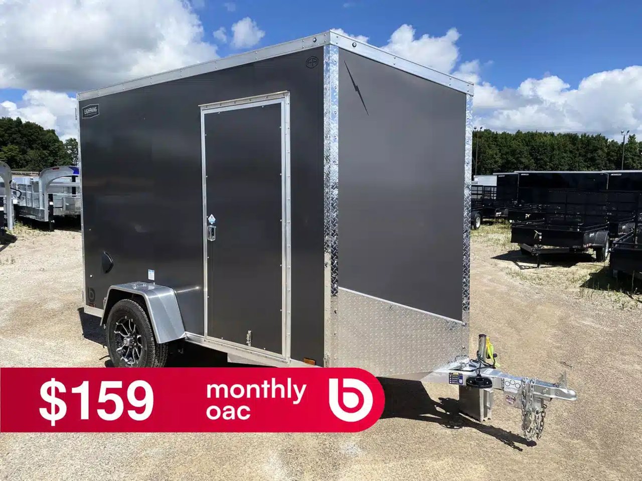 2027 Lightning Trailers Aluminum Lightning Cargo Trailer Remorque cargo