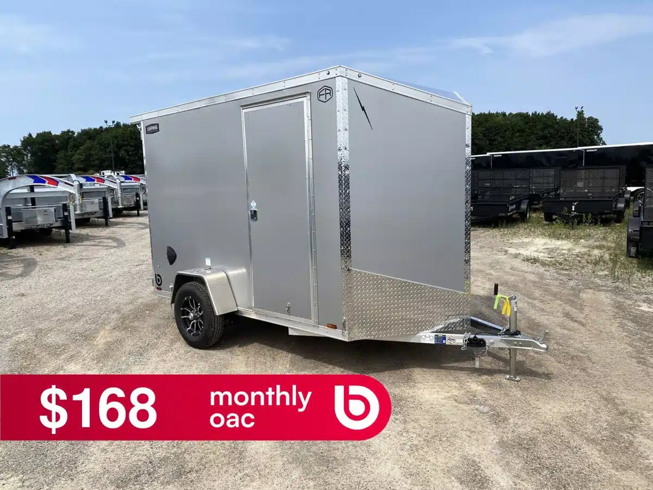 2027 Lightning Trailers Aluminum Lightning Cargo Trailer Remorque cargo