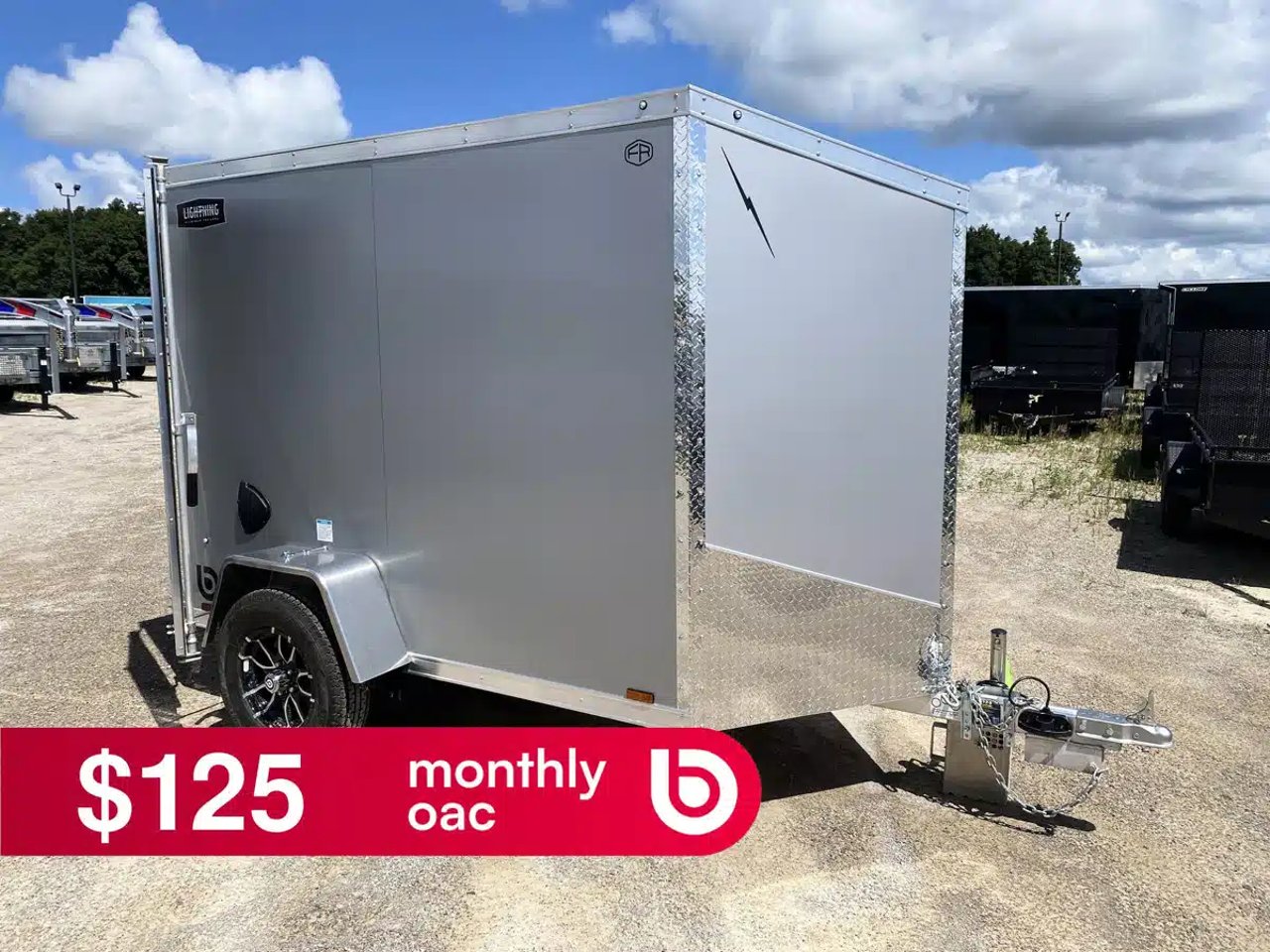2027 Lightning Trailers Aluminum Lightning Cargo Trailer Remorque cargo