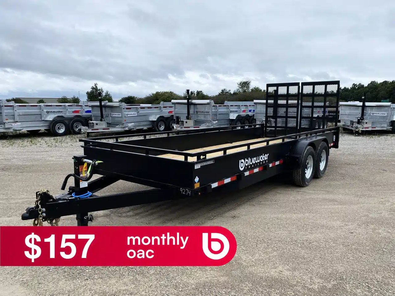 2027 Canada Trailers TANDEM AXLE UTILITY TRAILER remorque - utilitaire