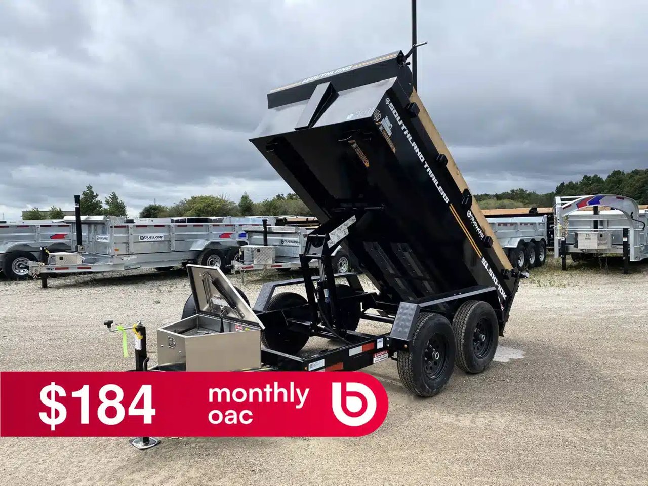 2027 Southland Trailers Tandem Axle Dump Trailer 11,440 lb Remorque - Benne
