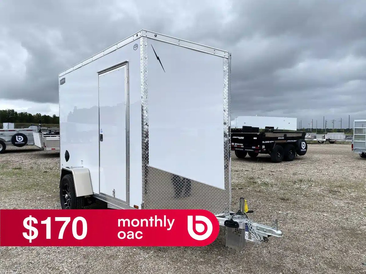 2027 Lightning Trailers Aluminum Lightning Cargo Trailer Remorque cargo