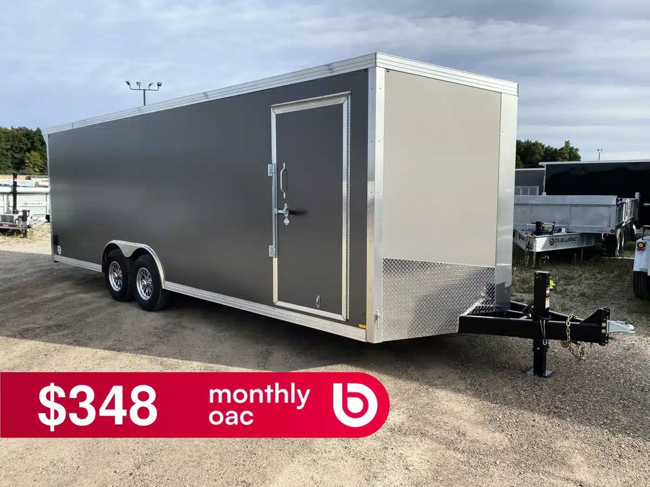 2027 North Cargo Forge Steel 8.5 Enclosed Trailer Remorque fermée