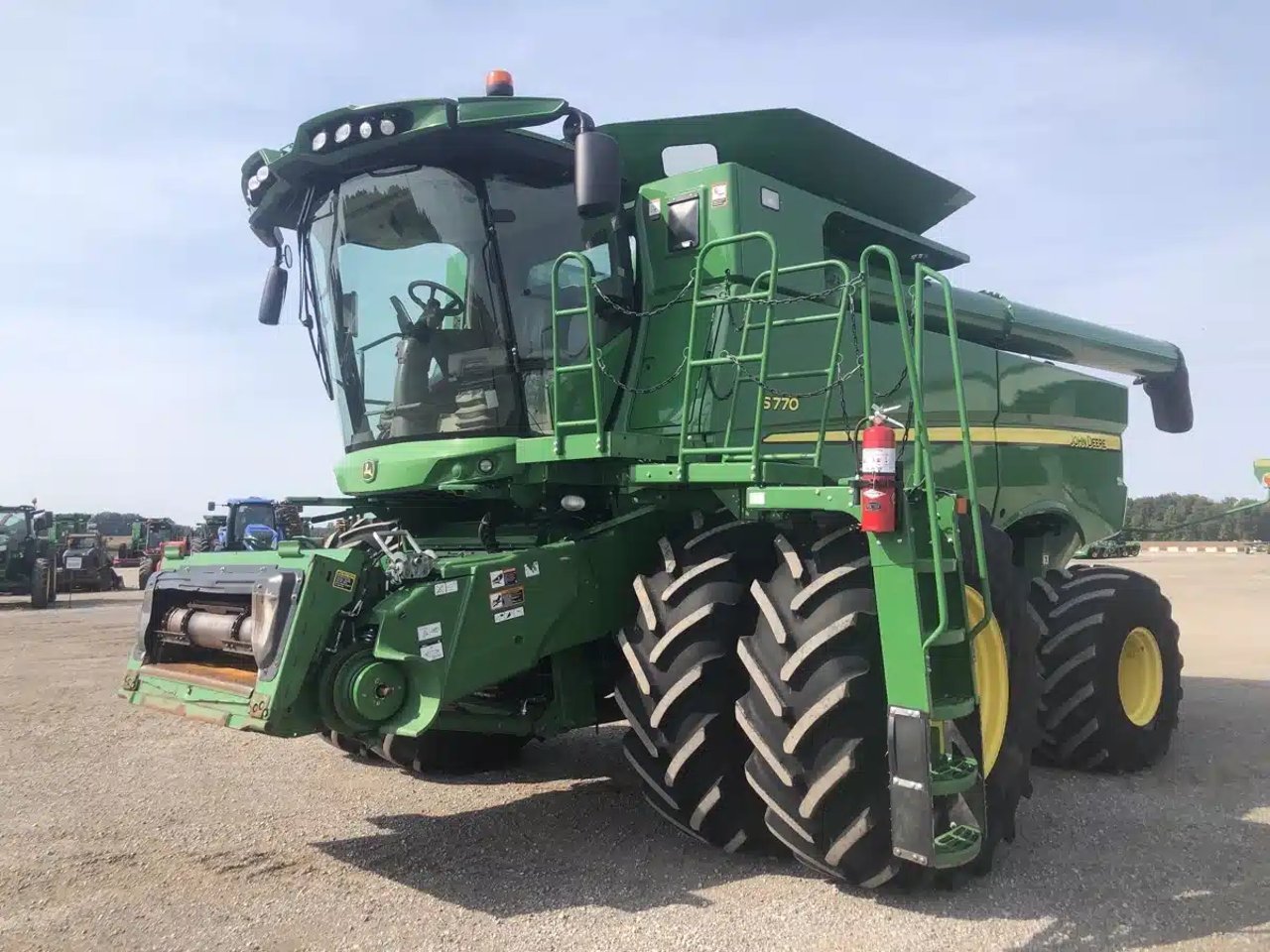 2018 John Deere S770 Batteuse