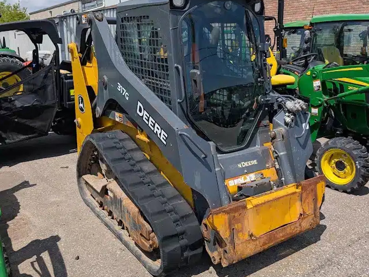2018 John Deere 317G Chargeur sur chenilles