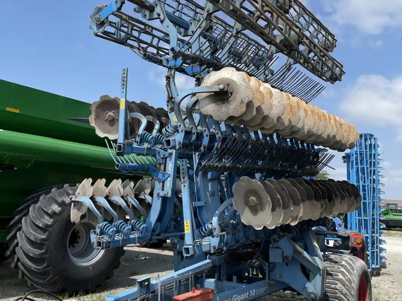 2012 Lemken HELIODOR GIGANT 10/800 Disque Rotatif à Grande Vitesse