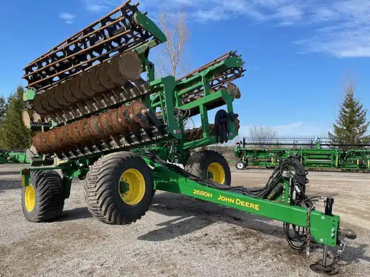 2022 John Deere 2680H Disque