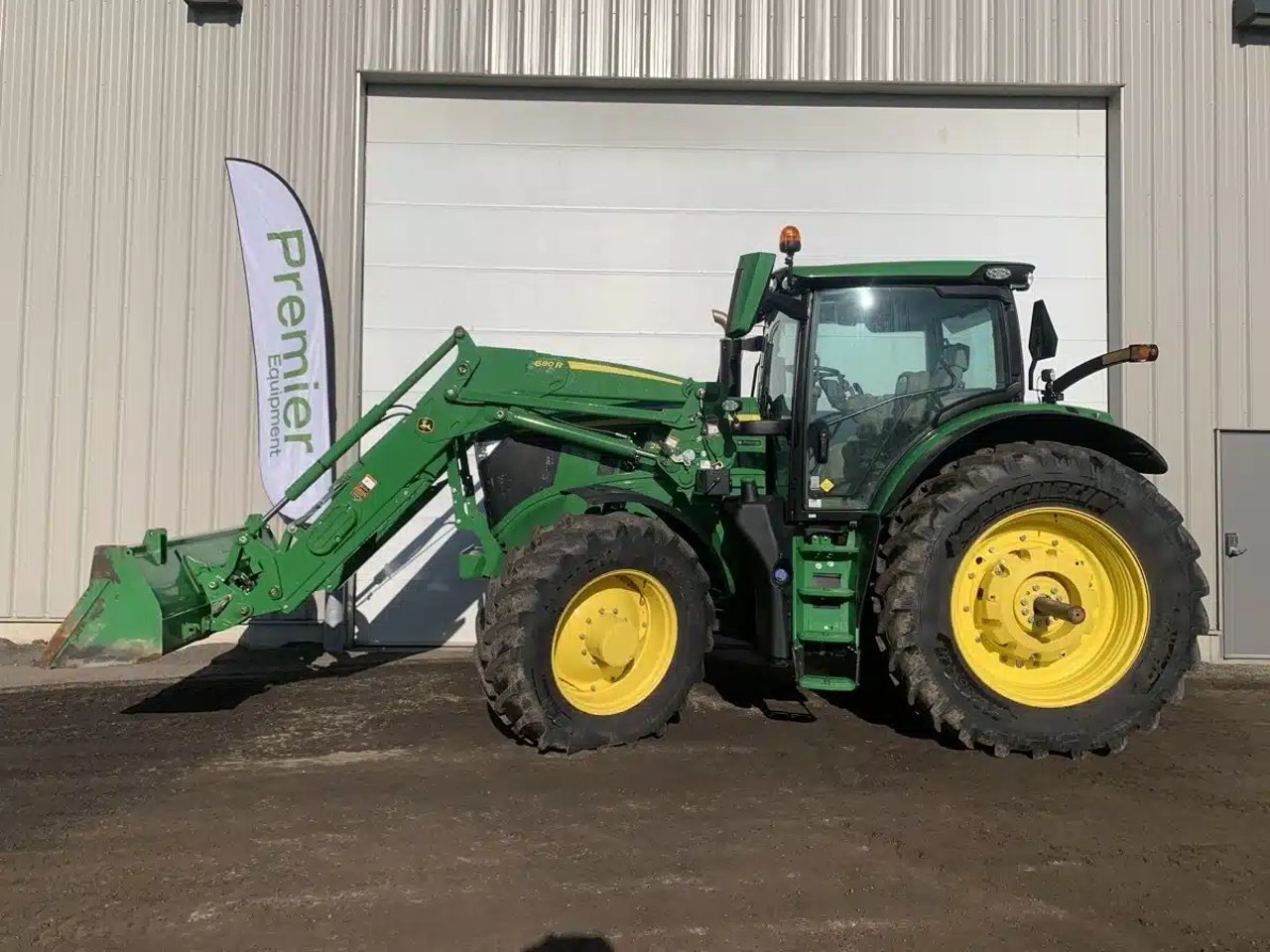 2025 John Deere 6R 215 Tracteur