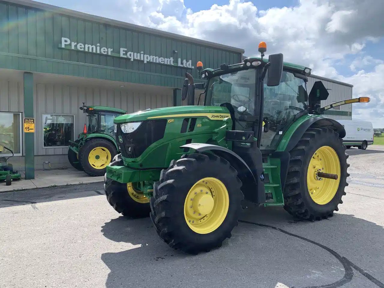 2022 John Deere 6R 155 Tracteur