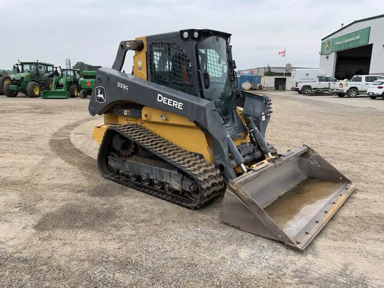 2021 John Deere 333G Chargeur sur chenilles