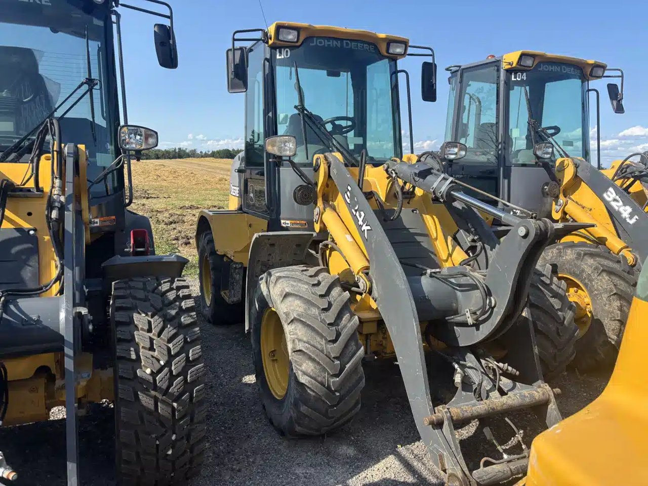 2018 John Deere 324K Chargeur sur roues