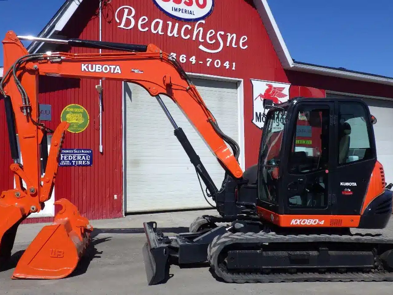 2016 Kubota KX080-4 Excavatrice