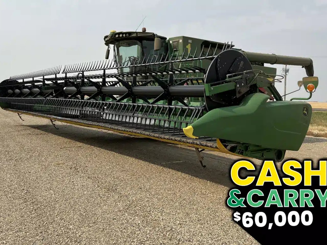 2018 John Deere 645FD Nez - Toile/Tapis