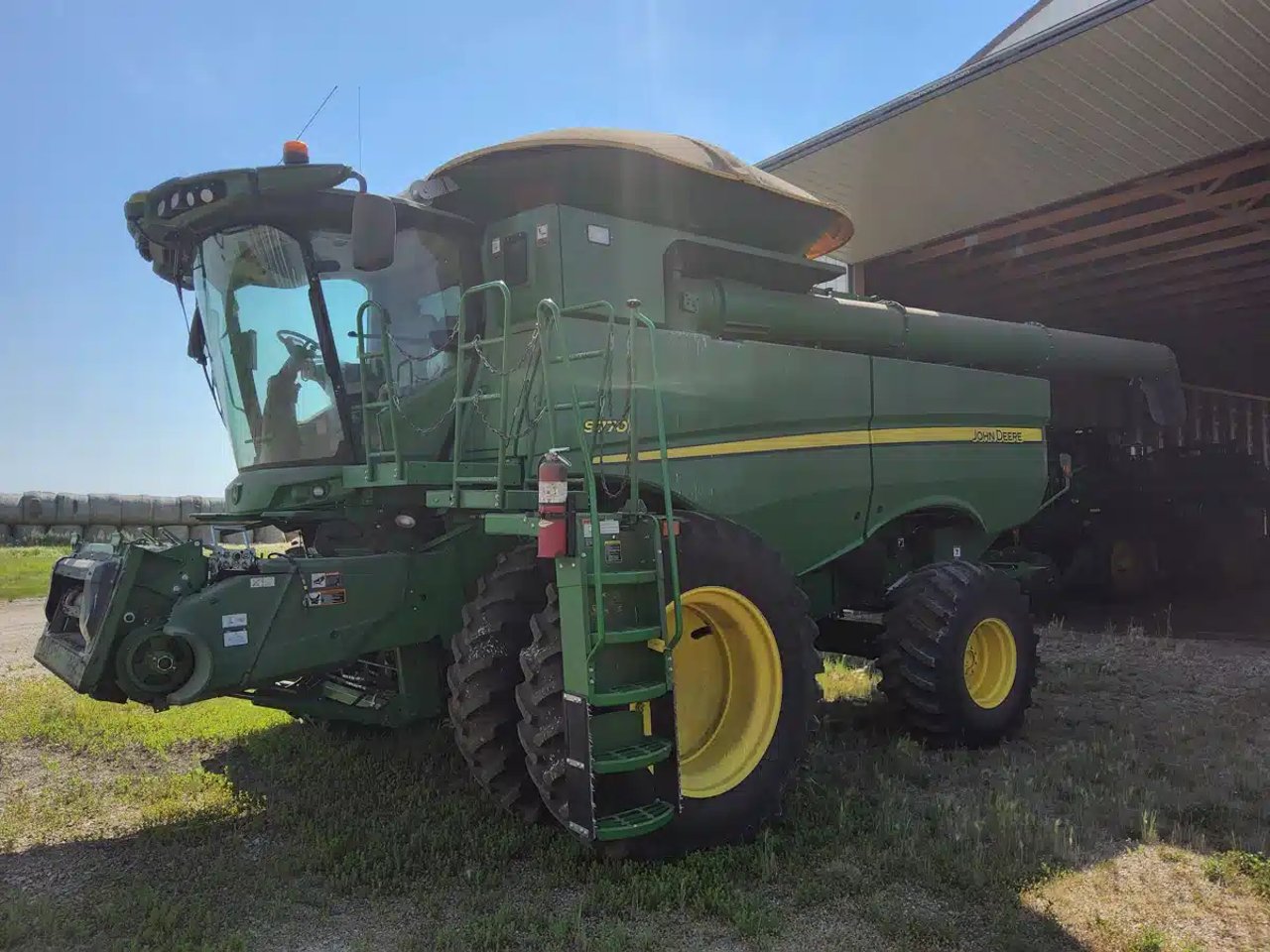 2018 John Deere S770 Batteuse