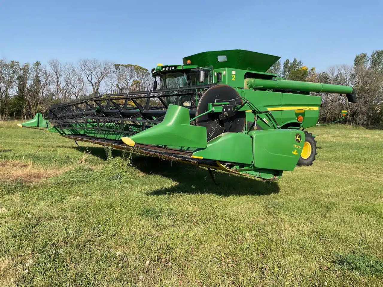 2014 John Deere 640FD Nez - Toile/Tapis